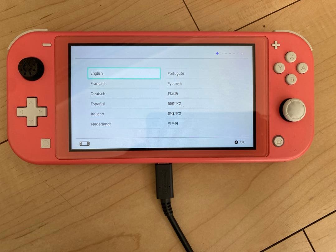 switchライト　ピンク