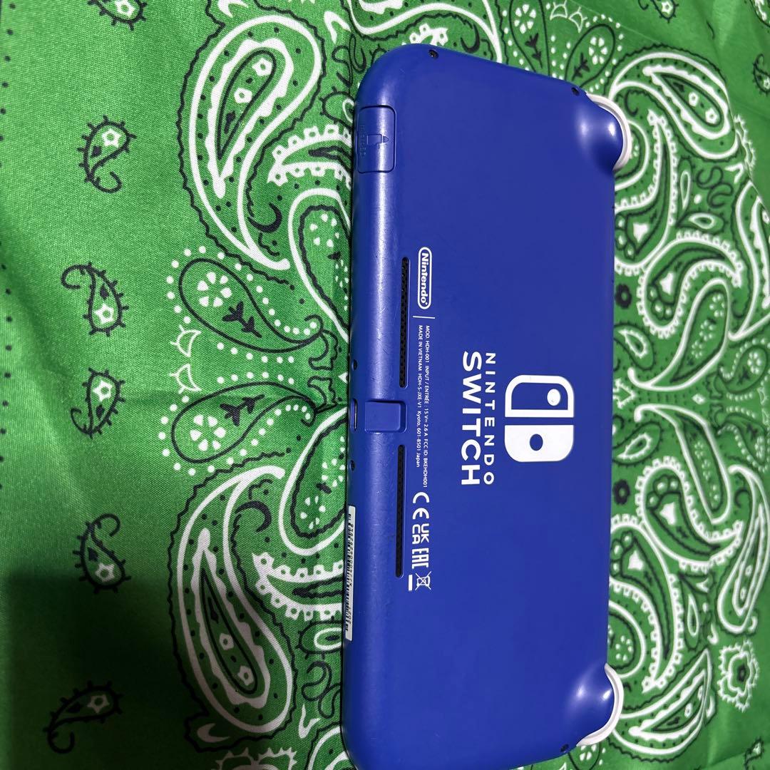 Nintendo Switch Lite 青色 本体 箱　専用ケース付き