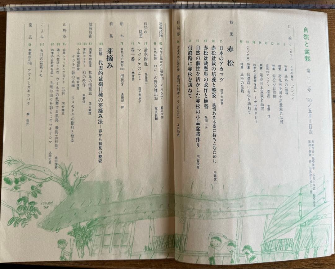 自然と盆栽 バックナンバー