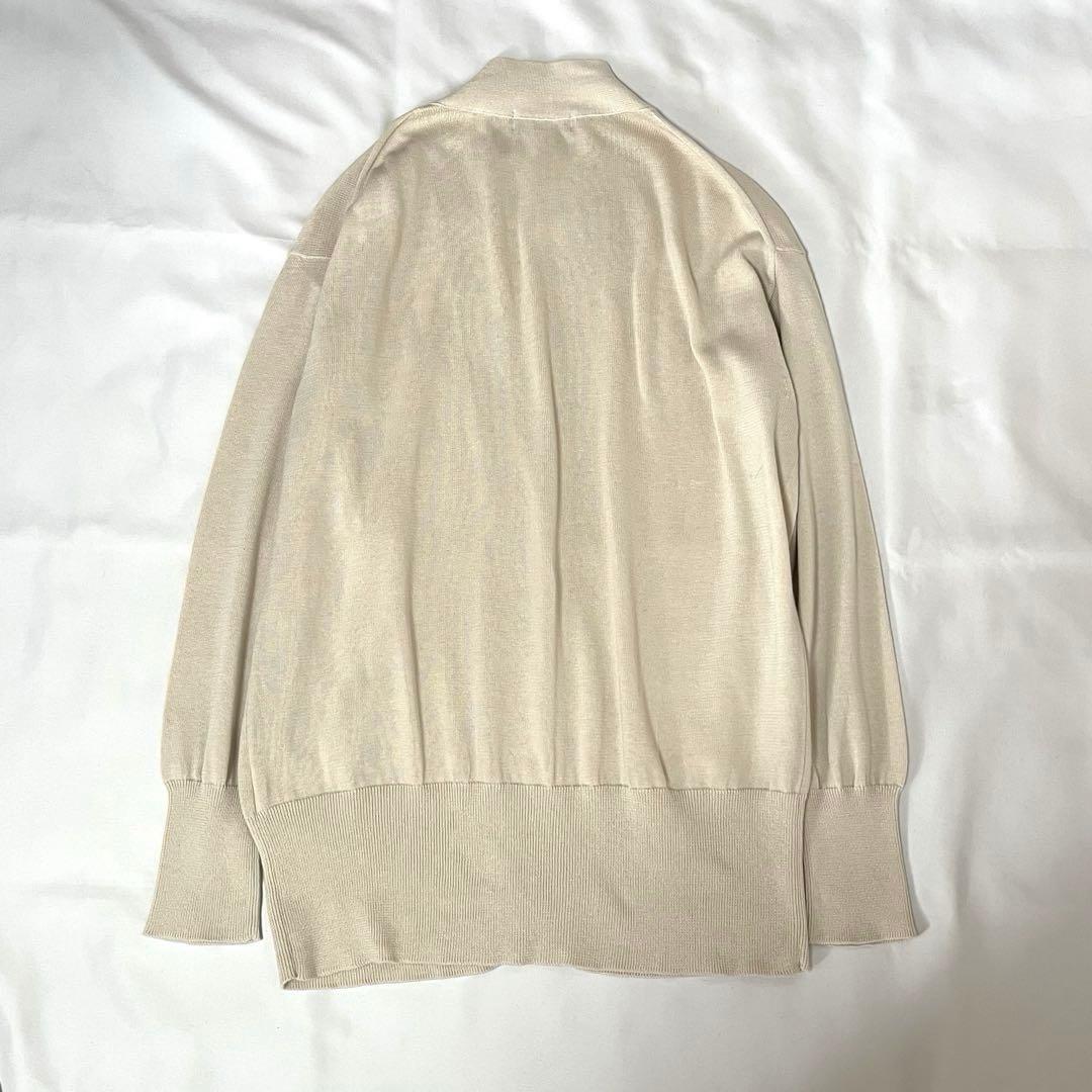 2022マーガレットハウエル コットン カーディガン オフホワイト系