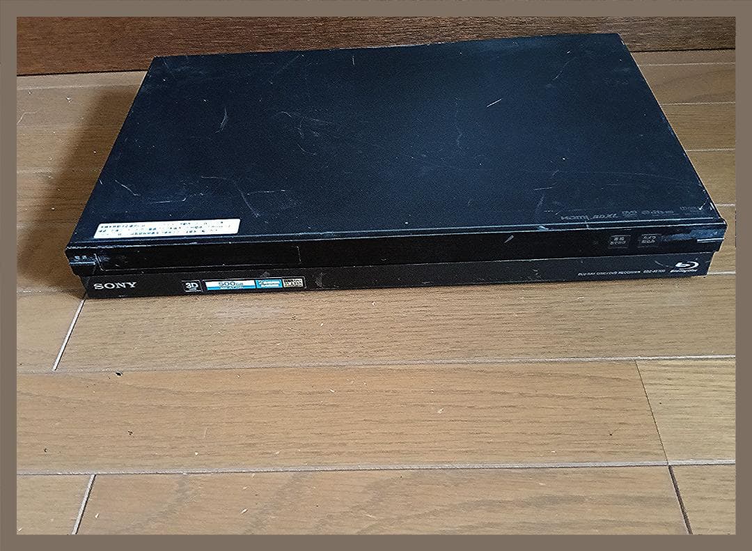SONY ブルーレイレコーダー 2番組同時録画 BDX-RX300