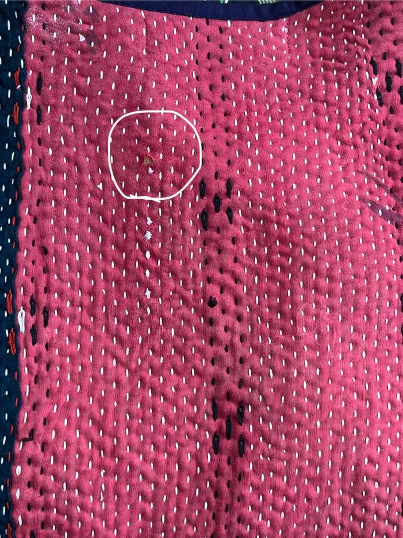 (訳あり)niokiニウーキワンピースpink×black※小さな傷あり