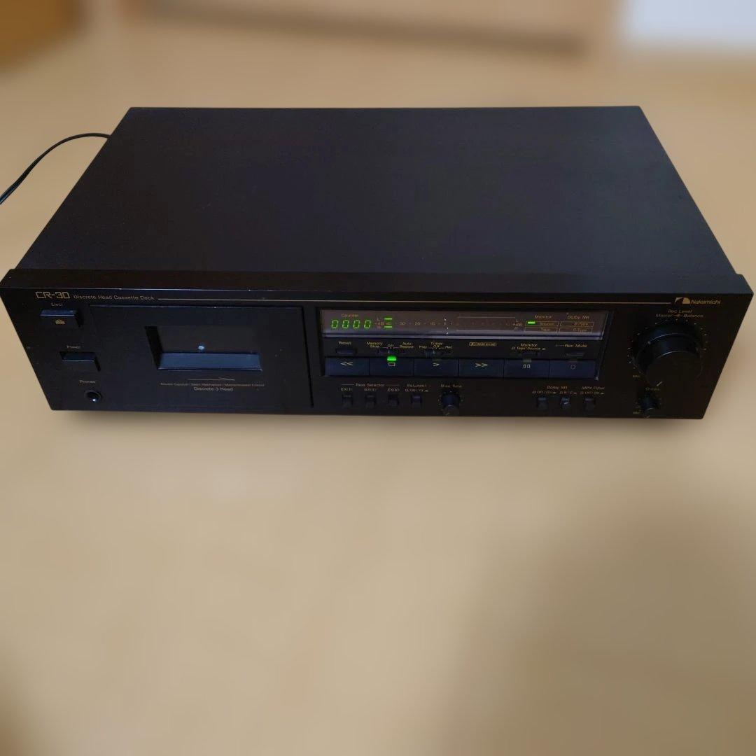 Nakamichi ナカミチ カセットデッキ CR-30