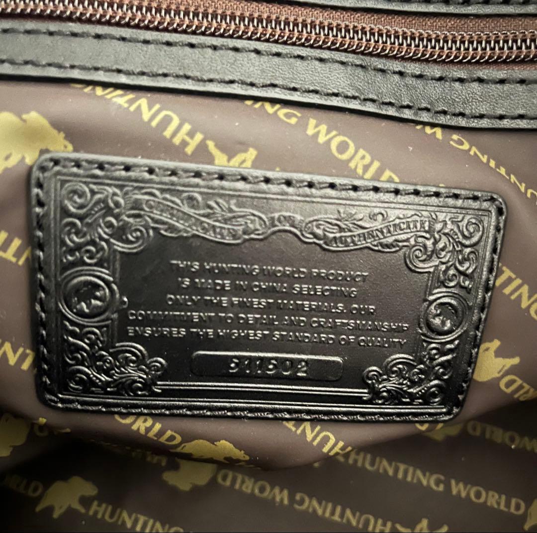 ハンティングワールド×メルセデス 2wayボストンバッグ