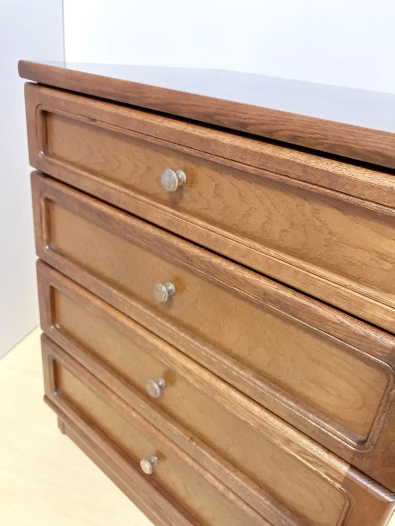 karimoku カリモク　チェスト　木製　サイドチェスト　箪笥　タンス　4段