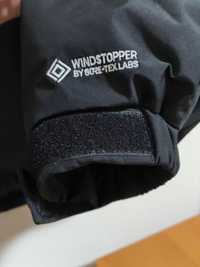 +phenix SP/GORETEX WINDSTOPPER DOWN 黒 S