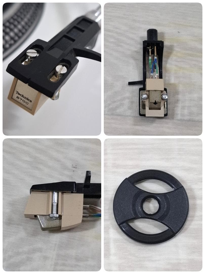 動作品★テクニクス★ターンテーブル【 SL-1200MK3 】シェル付★レコード