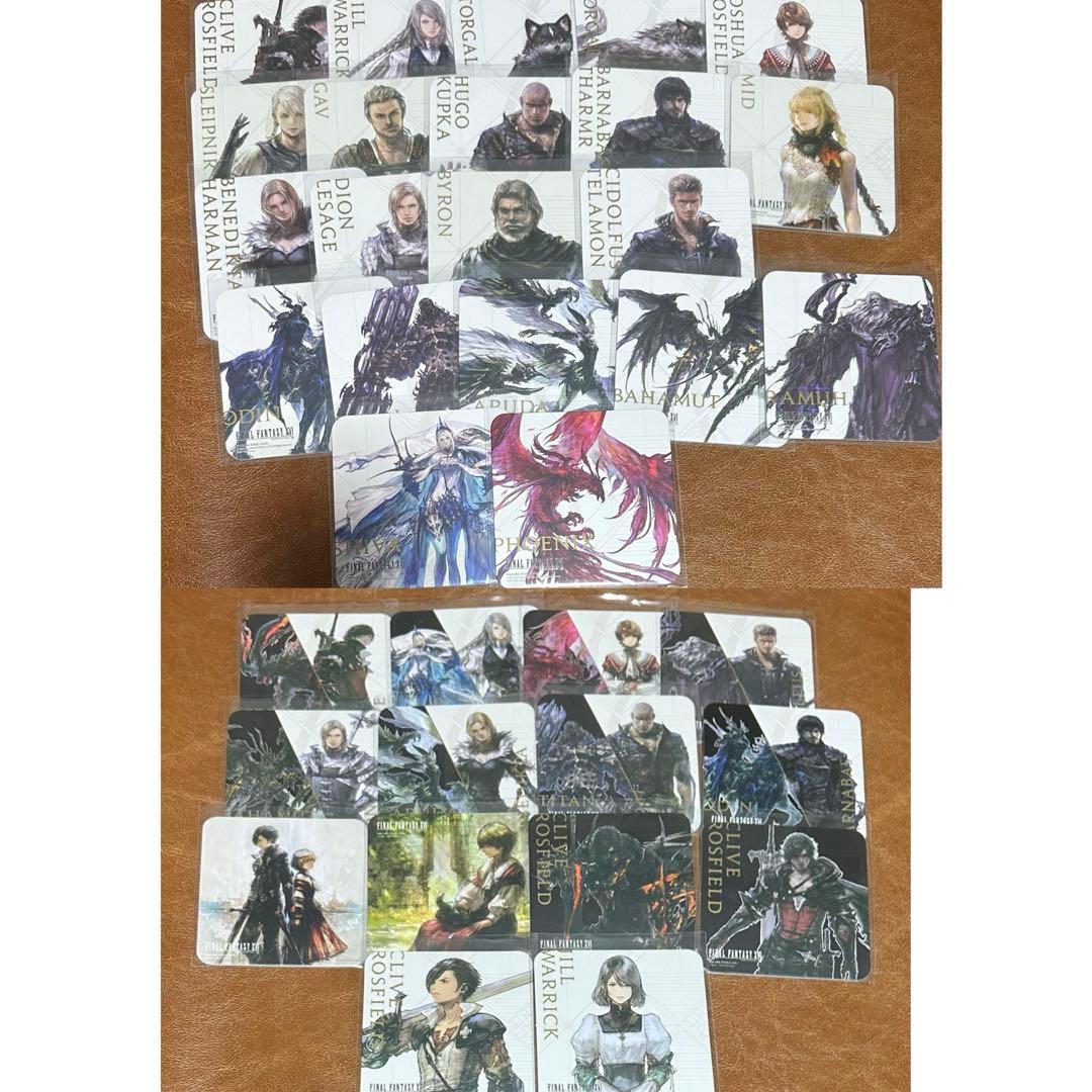 ファイナルファンタジー16 スクエニカフェ コースター FFXVI クライヴ