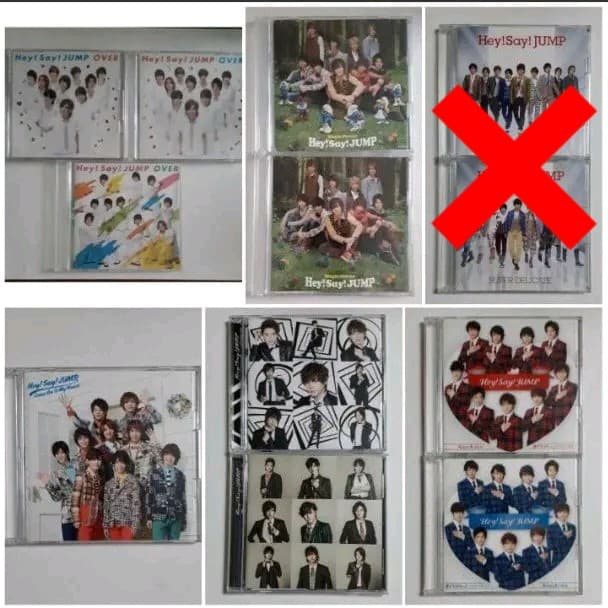 【送込】CD+I/OのDVD セットまとめ売り HSJ Hey!Say!JUMP