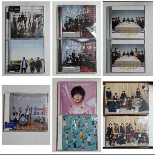 【送込】CD+I/OのDVD セットまとめ売り HSJ Hey!Say!JUMP