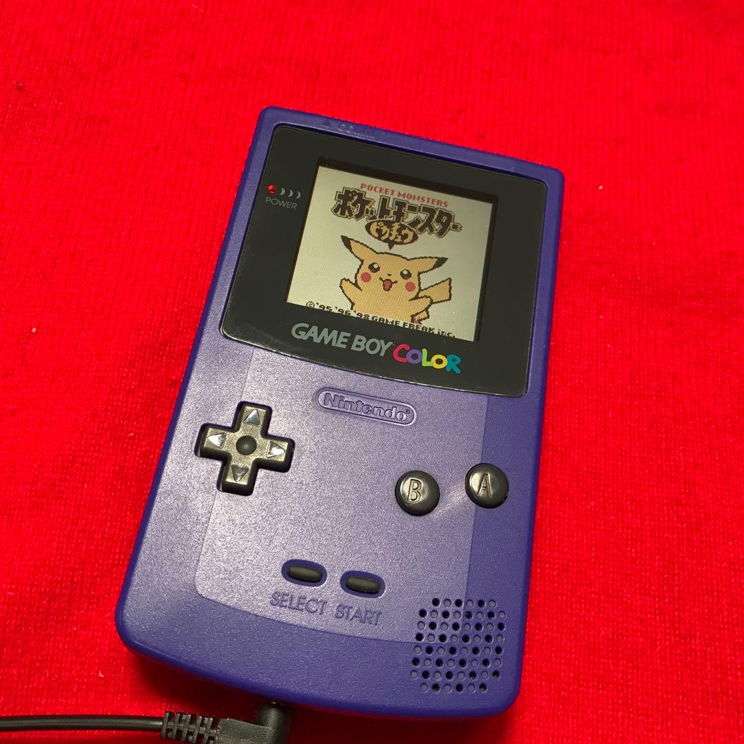 任天堂ゲームボーイカラー ❤️ガラス製。新品スクリーンレンズ 偏光フィルム新品