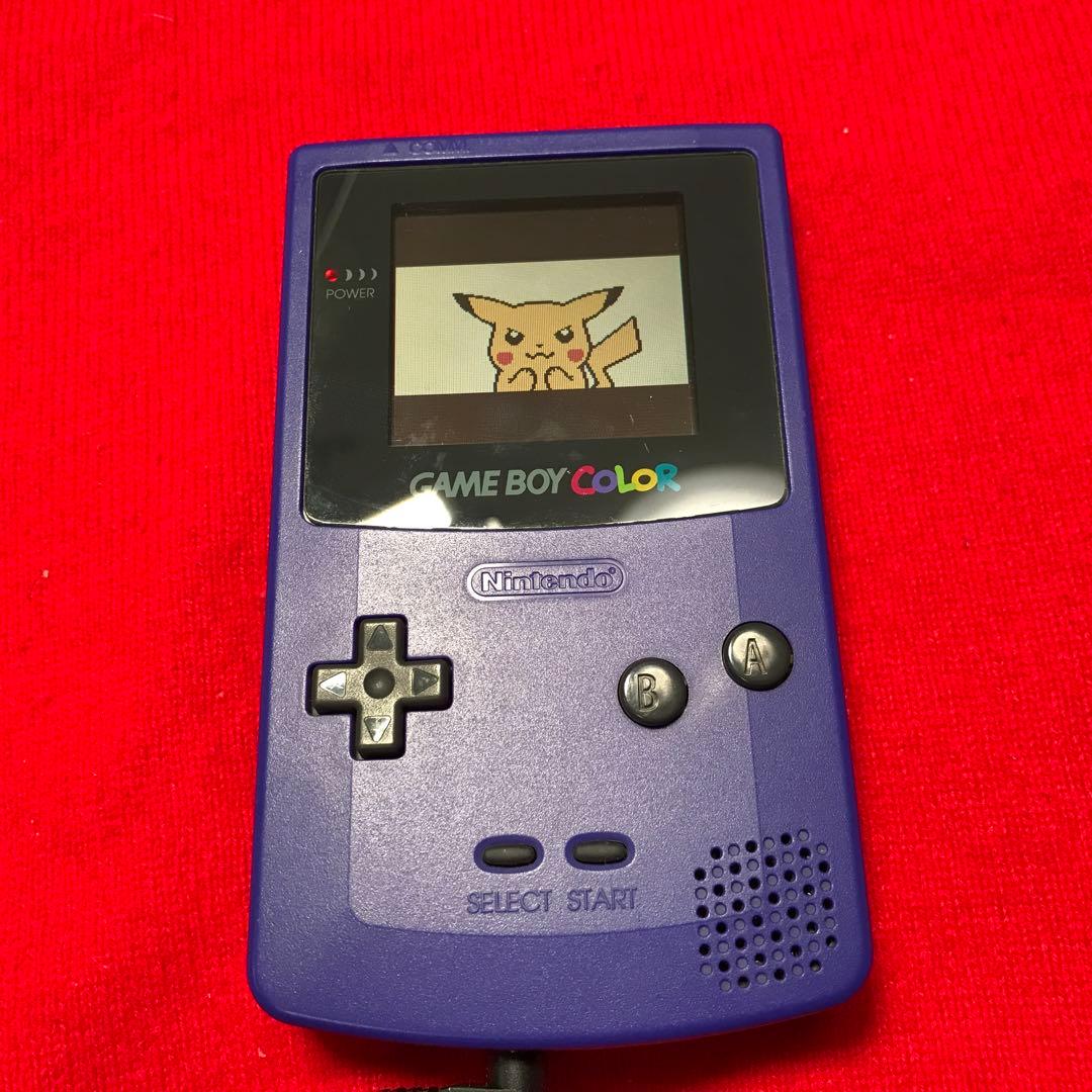 任天堂ゲームボーイカラー ❤️ガラス製。新品スクリーンレンズ 偏光フィルム新品