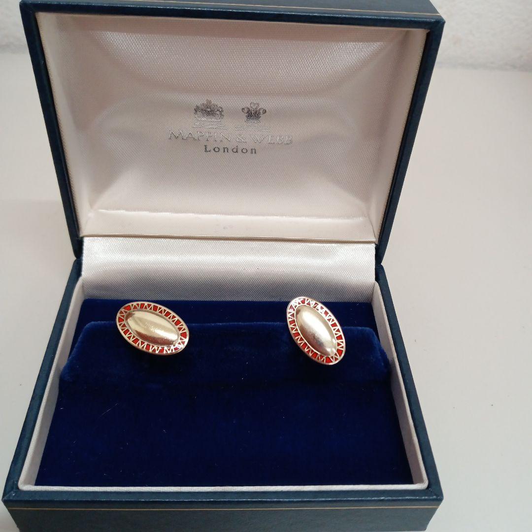 Mappin & Webb シルバー カフリンクス