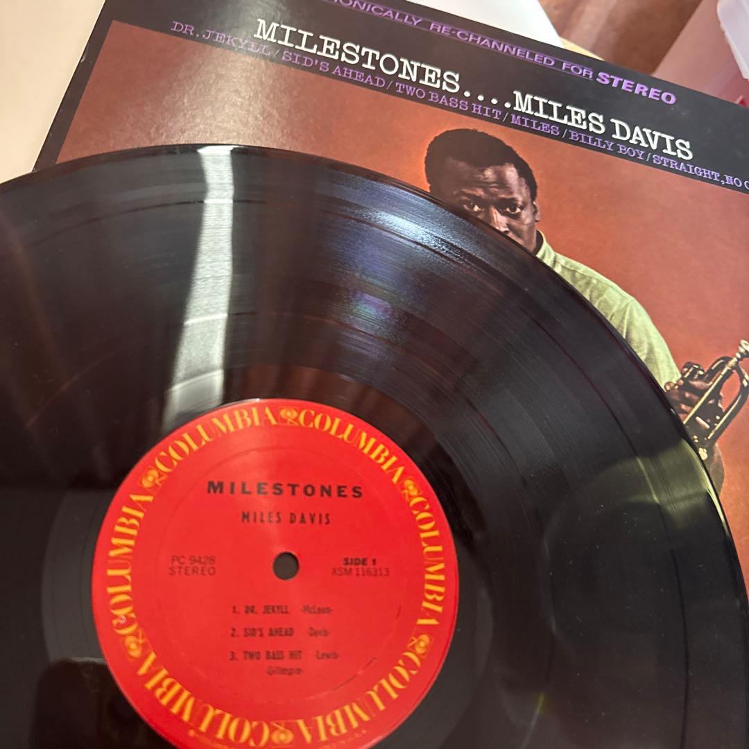LP12in米盤マイルスデイビスの4枚 写真参照　盤ジャケ良好