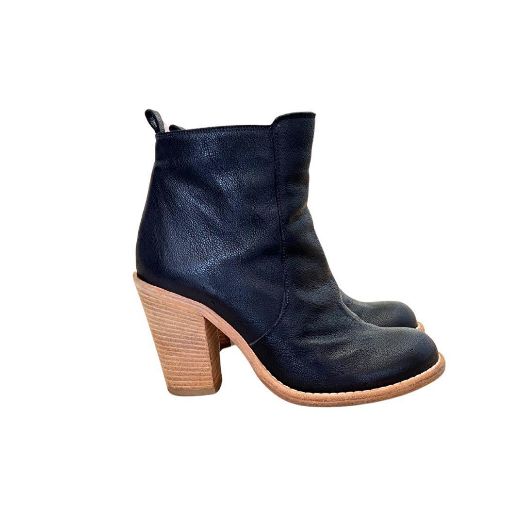 forte_forte グレインレザーブーツ（イタリア製）