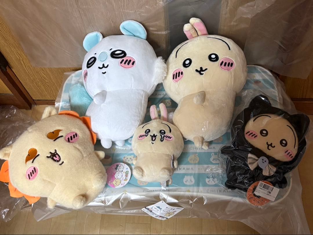 ちいかわ　ぬいぐるみまとめ売り21点