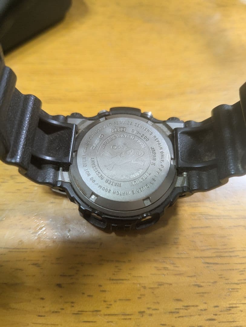 ★カシオ G-SHOCK フロッグマン タフソーラー GW-200 動作未確認