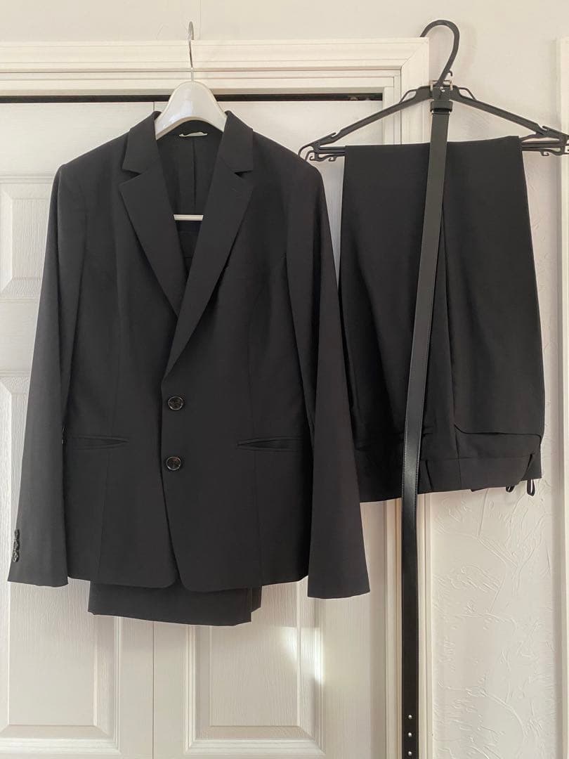 洋服の青山 スーツ 3点セット ベルト付き