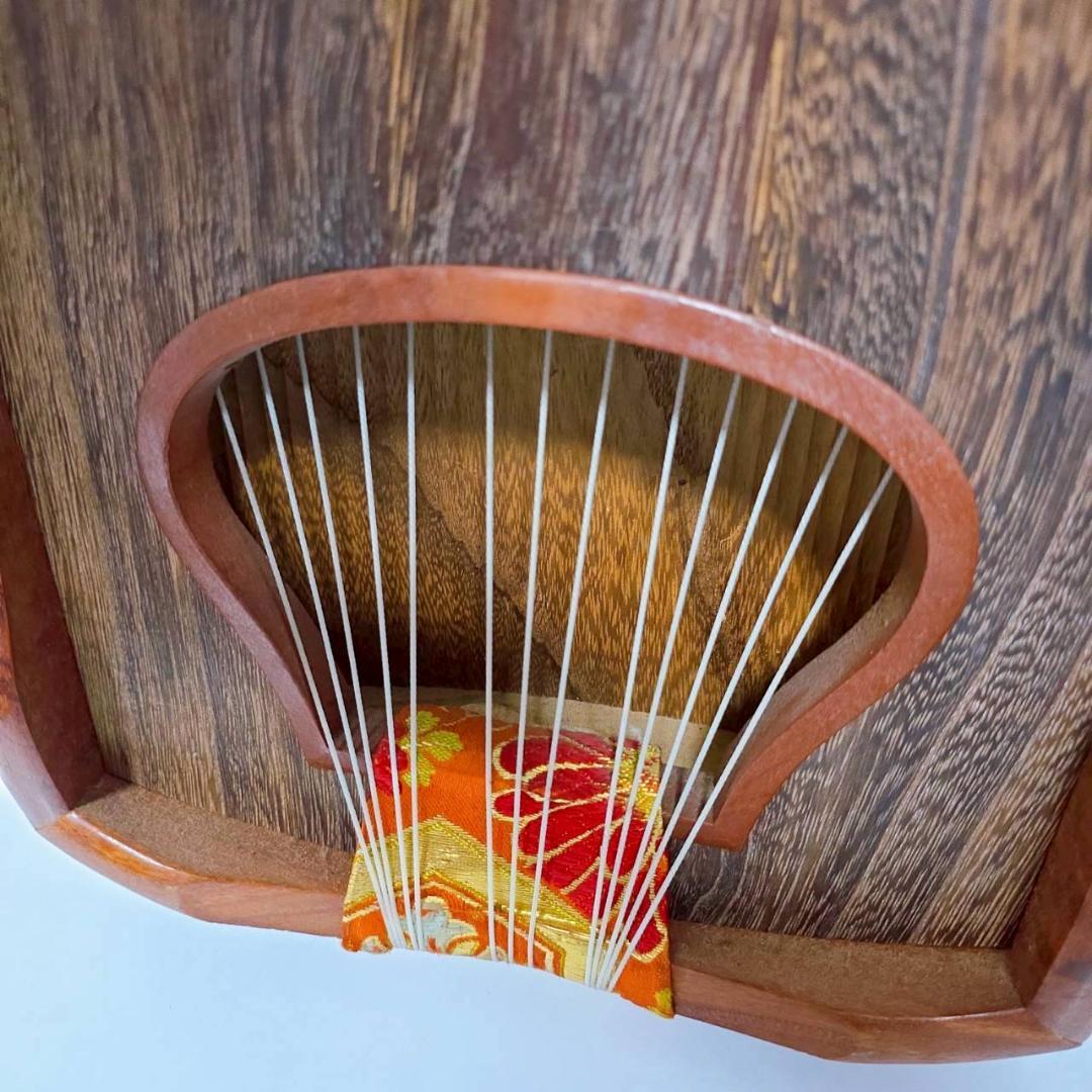 【送料込】大琴 箏 文化箏 文化琴 和楽器 弦楽器 13弦 羽衣 伝統楽器