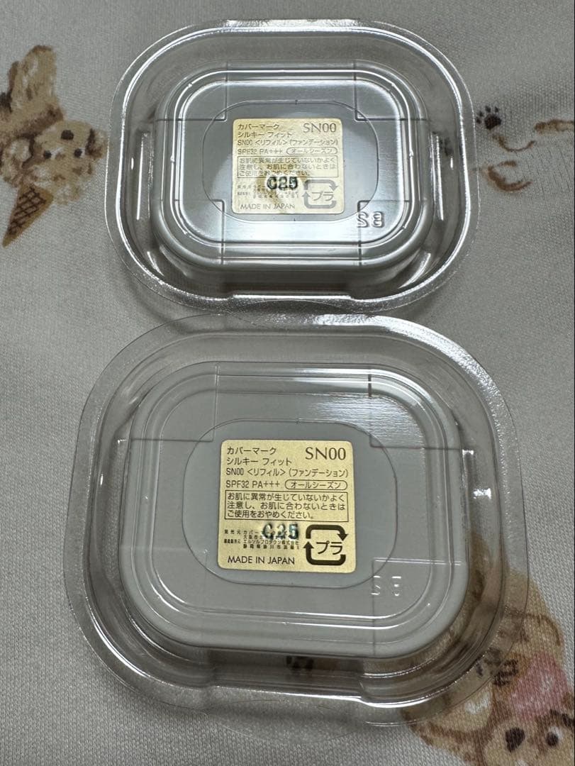 【新品】カバーマーク プライドチークN＆シルキーフィット＆リフィルSN00×2点