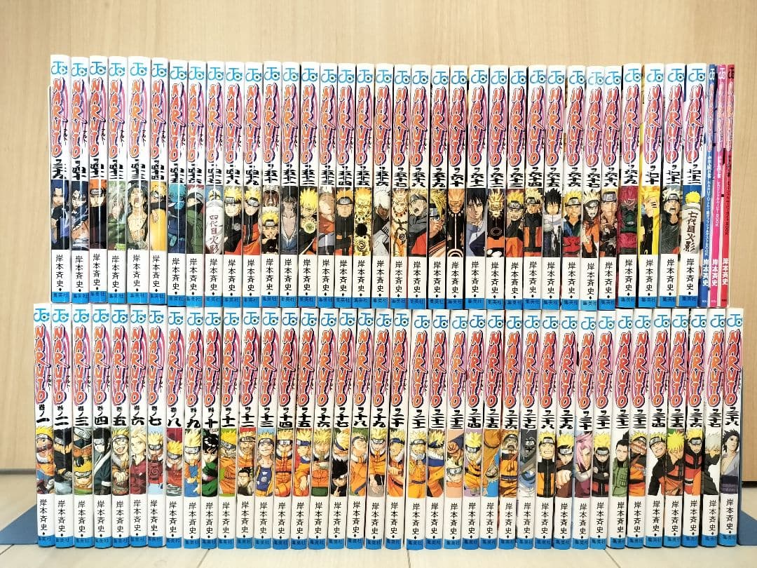 NARUTO 1-72巻[完]+非売品3冊/全巻/極美品