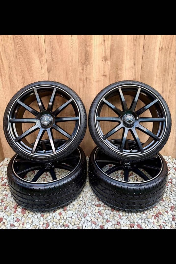 4⭐︎タチ美品★メルセデス ベンツAMG S63風 ★22×9J・10J