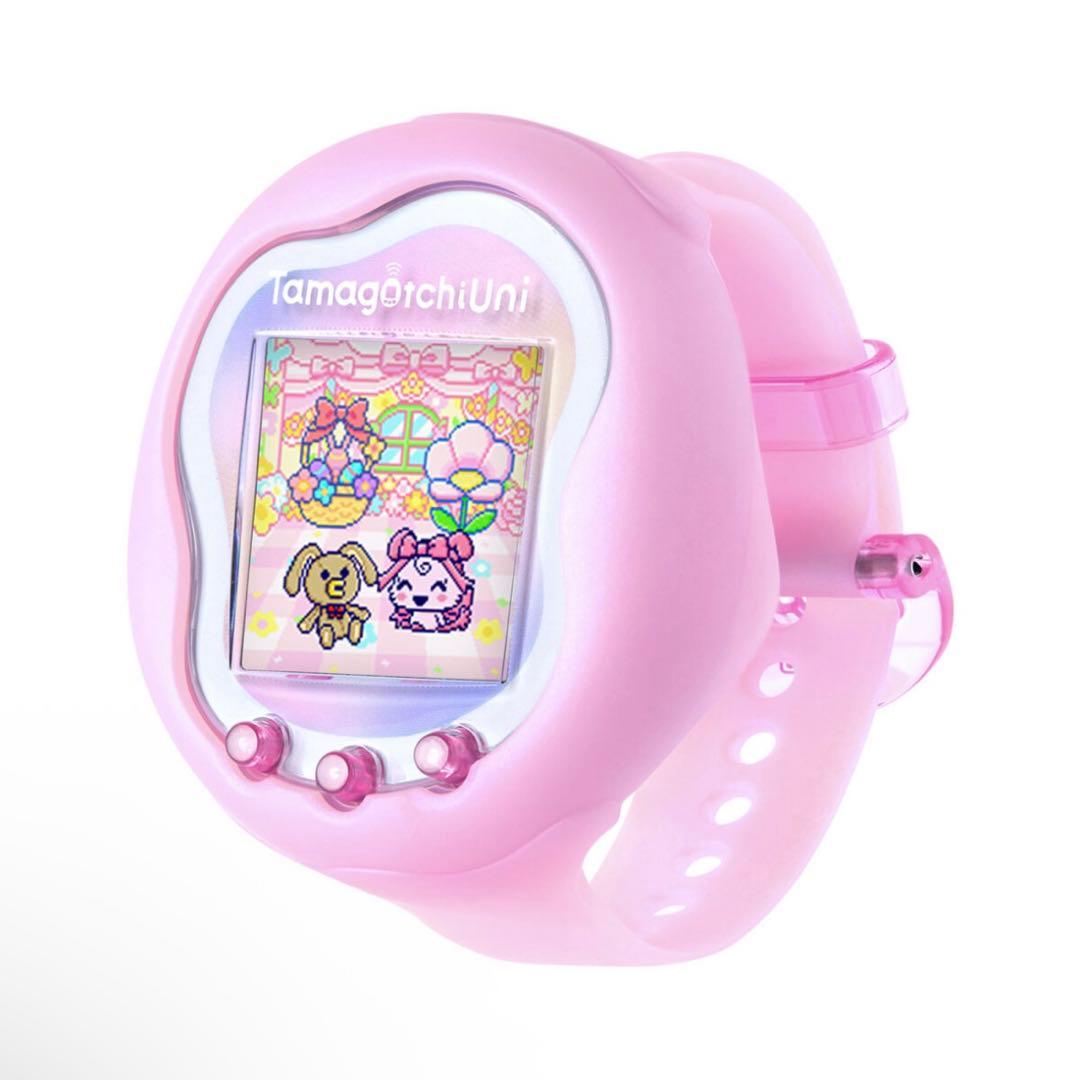 たまごっちユニ プレミアムバンダイ限定カラー オーロラピンク