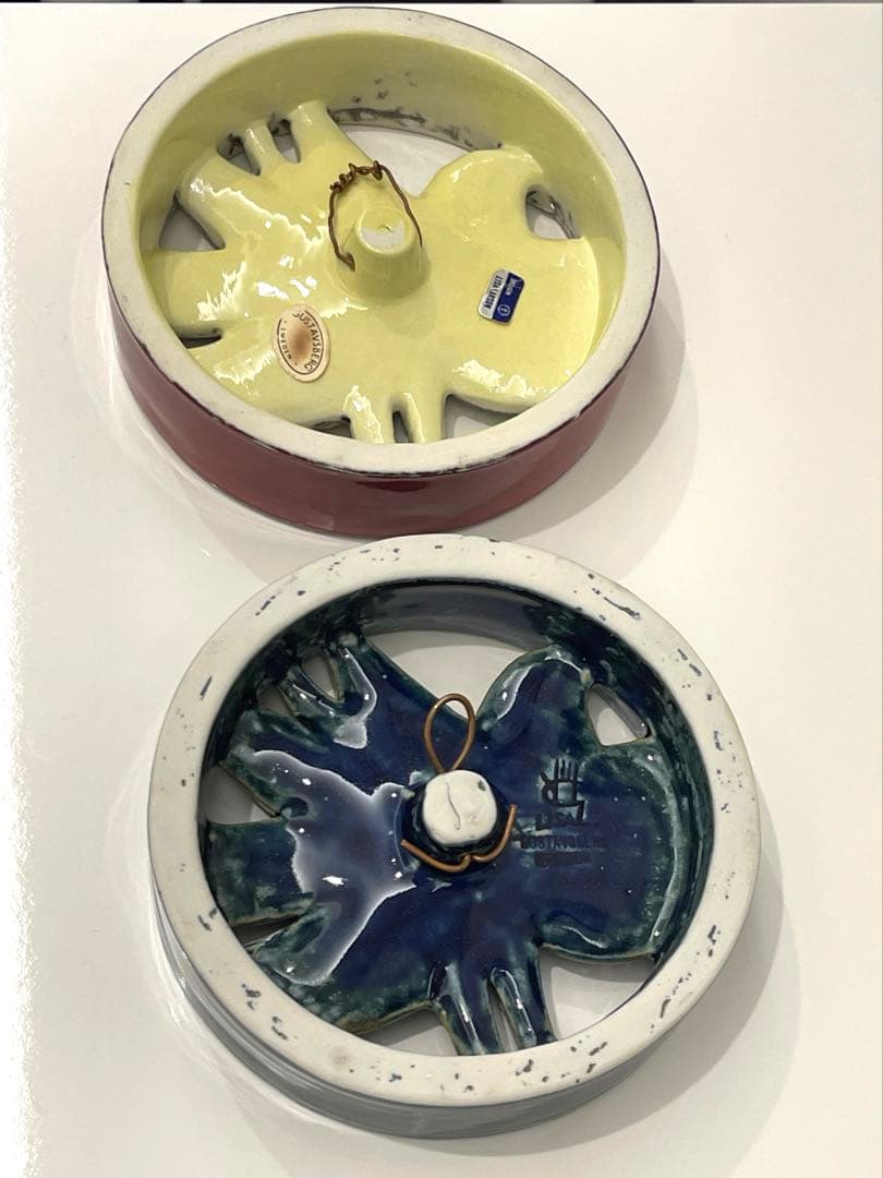 ヴィンテージ　リサラーソン　鳥　陶板　セット