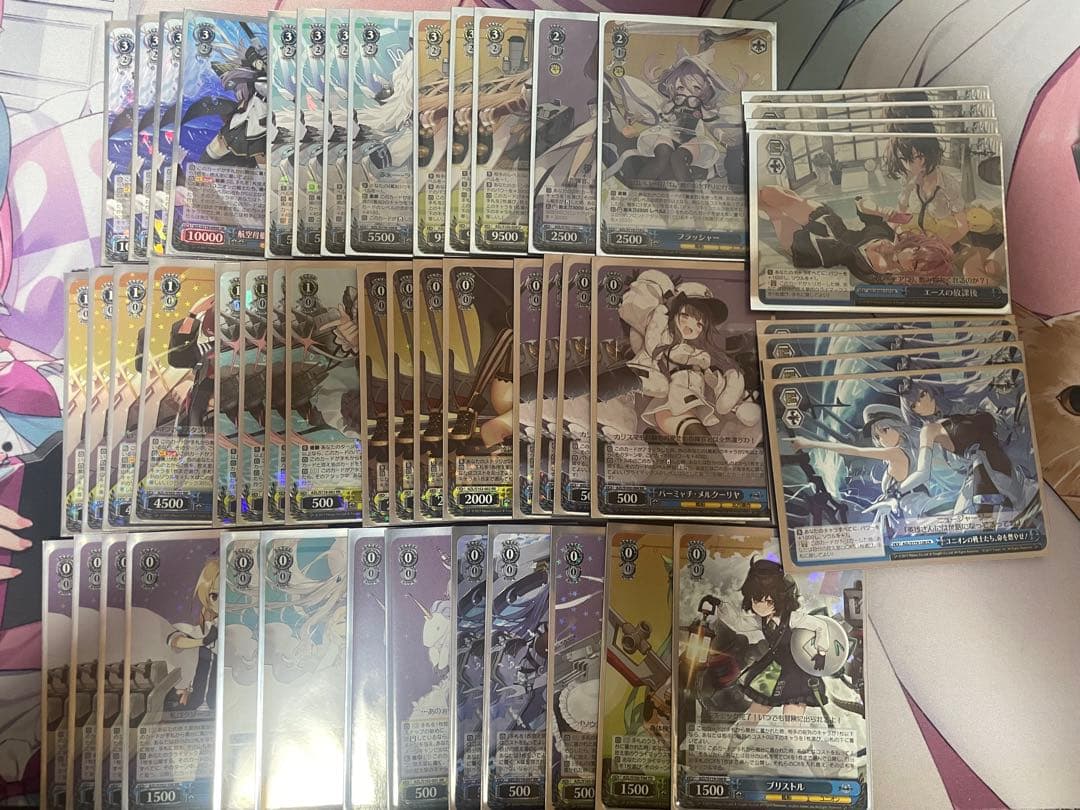 浅*時様 ヴァイスシュヴァルツ　アズールレーン　8門デッキ