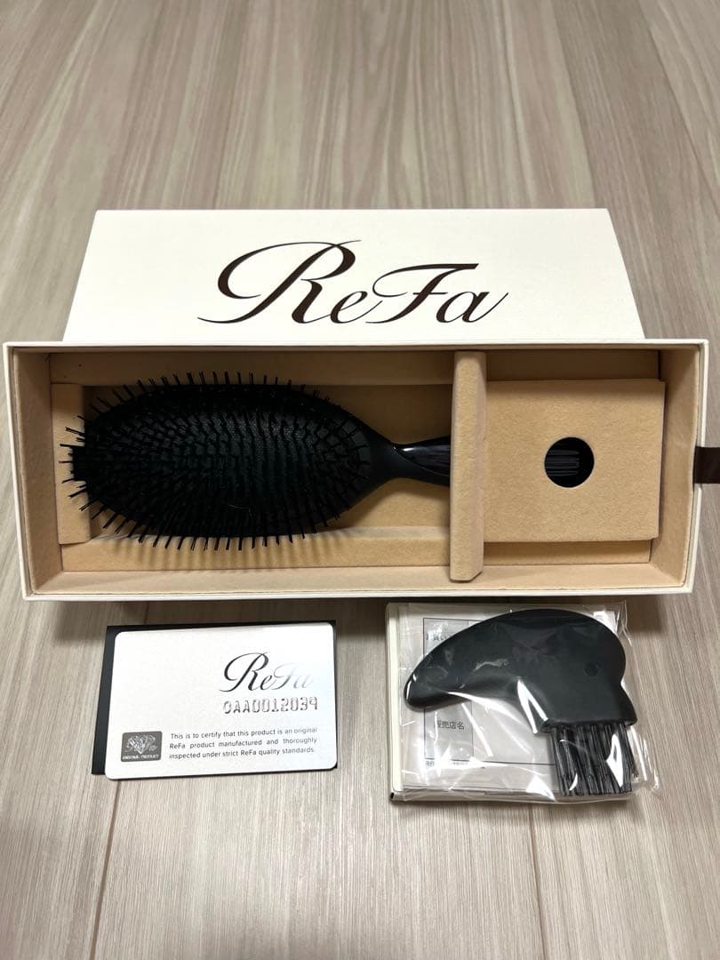 ReFa ブラック ヘアブラシ セット