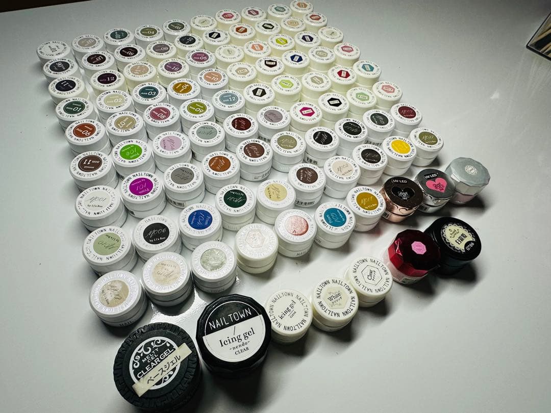 ジェルネイル まとめ売り97個セット