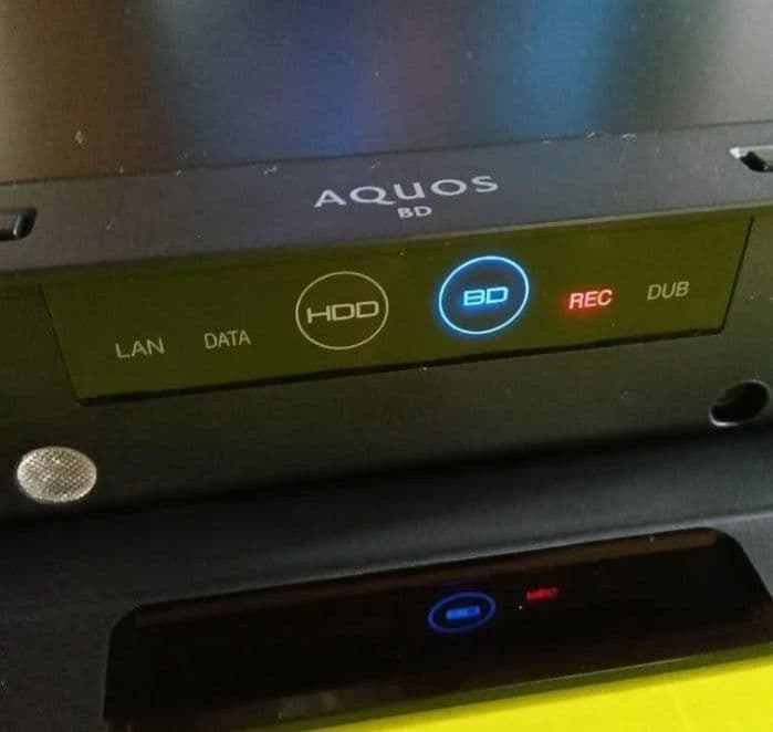 SHARP AQUOS ブルーレイBD-NW1200 HDD新同品交換第6弾