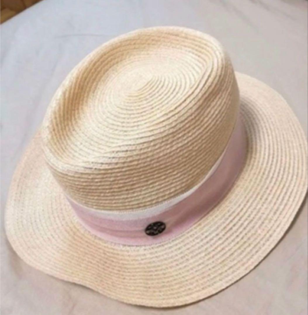 メゾンミッシェル♡ピンクストローハット