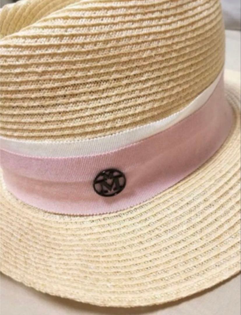 メゾンミッシェル♡ピンクストローハット