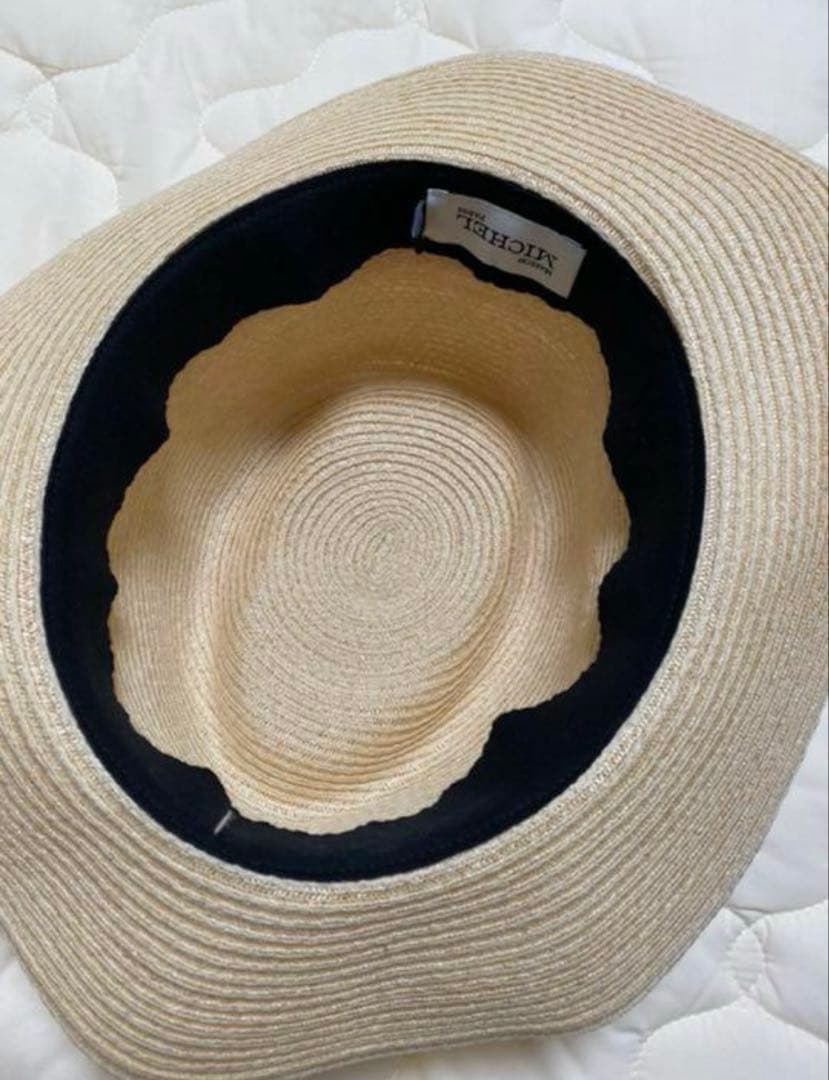 メゾンミッシェル♡ピンクストローハット