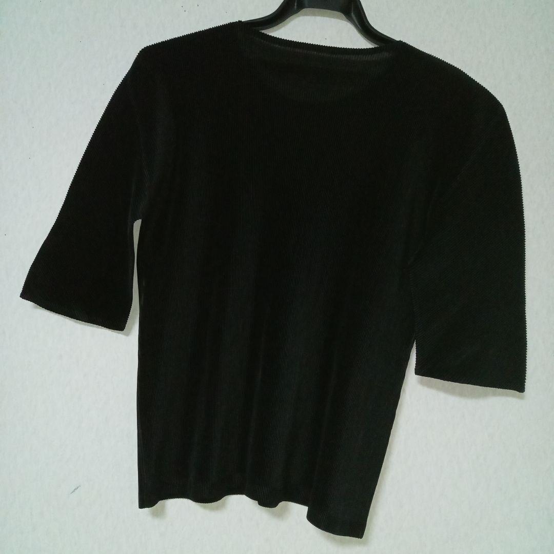 PLEATS PLEASE　ミスト　プリーツトップス　ブラック