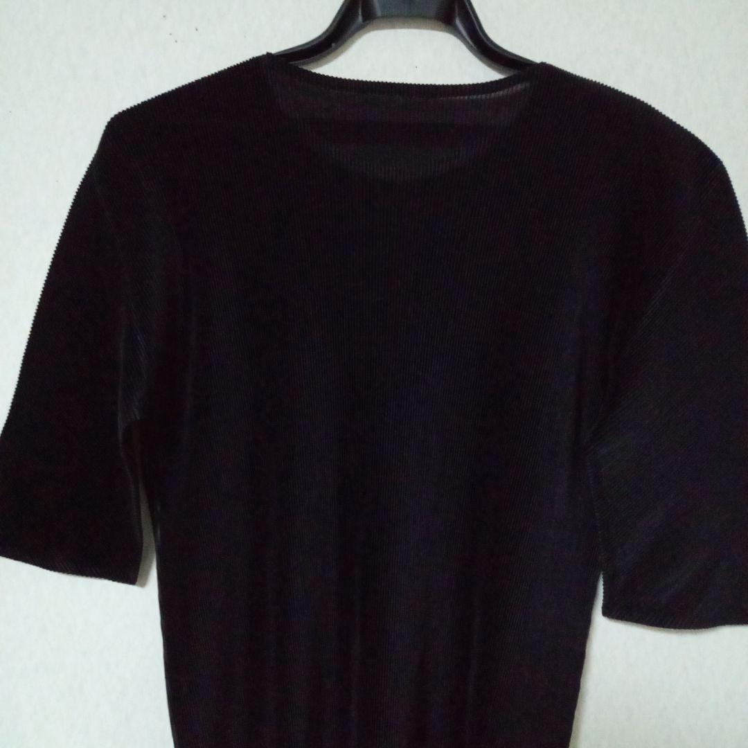 PLEATS PLEASE　ミスト　プリーツトップス　ブラック