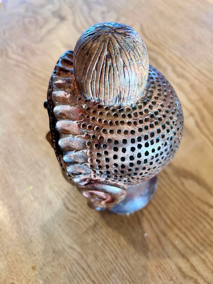 焼き物仏像 約30cm