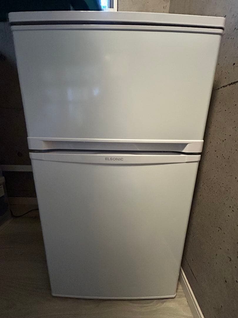 関東限定　ELSONIC 家庭用ノンフロン冷凍庫 2022年製　冷蔵庫