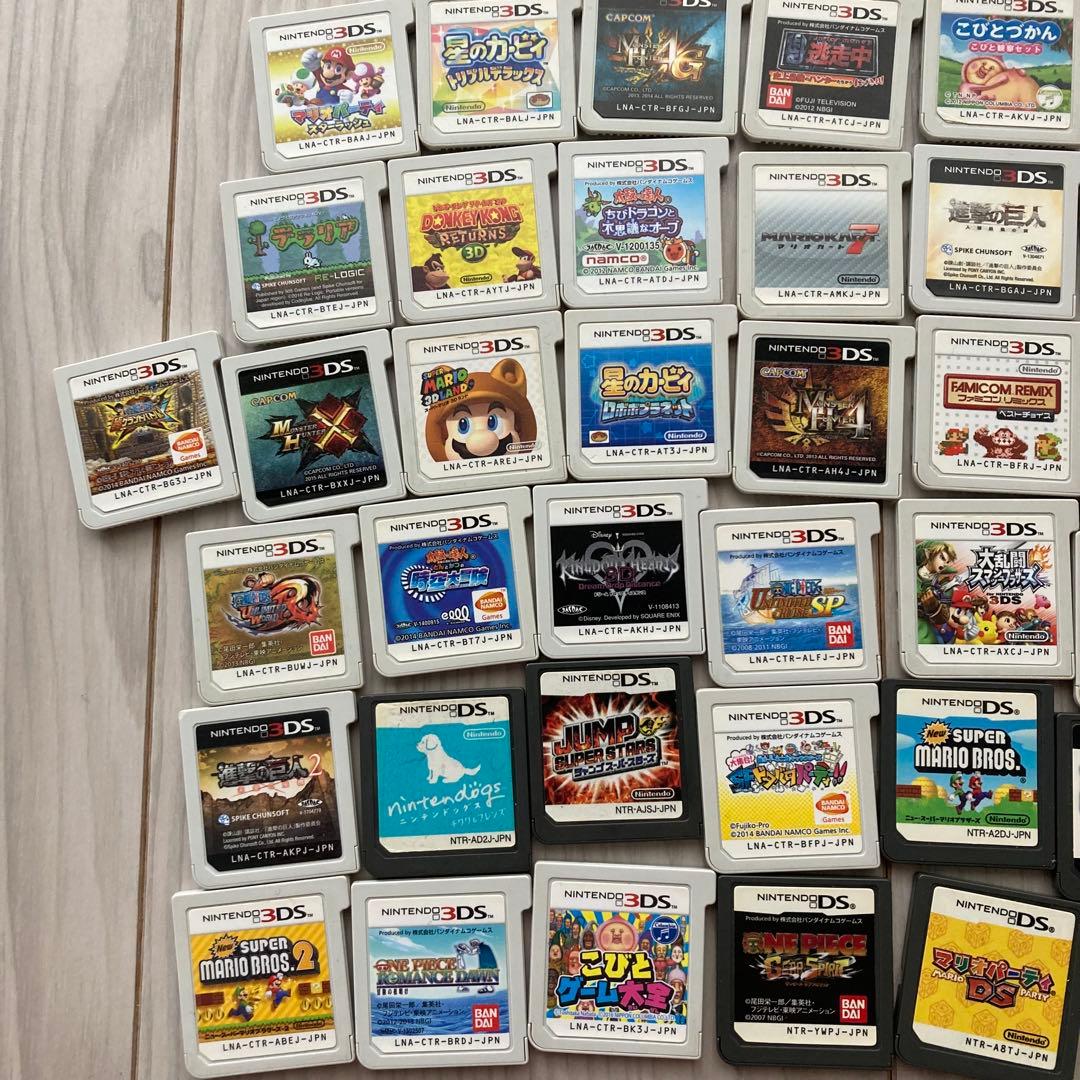 3DS・DS ソフト まとめ売り 38本セット