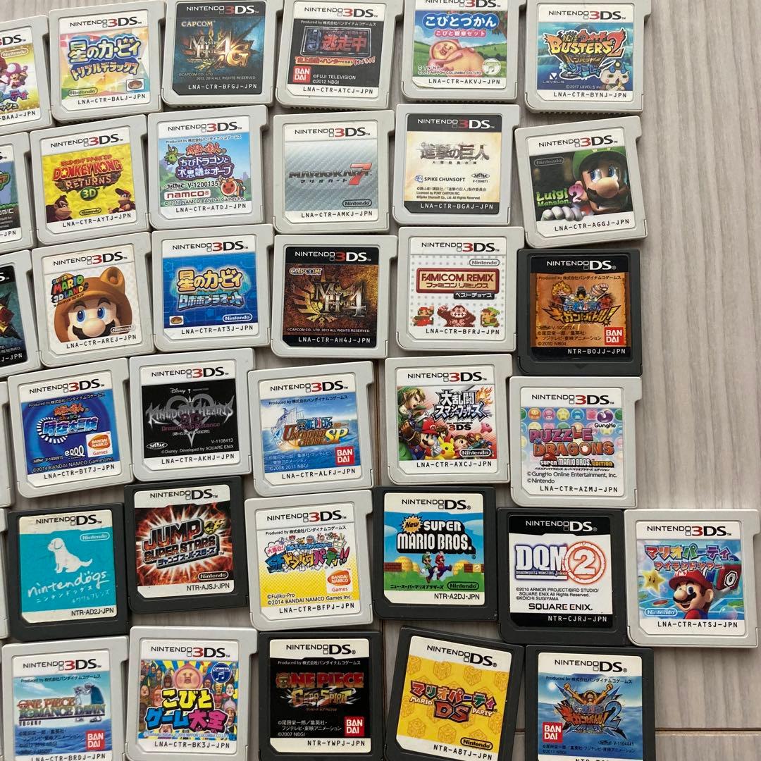 3DS・DS ソフト まとめ売り 38本セット