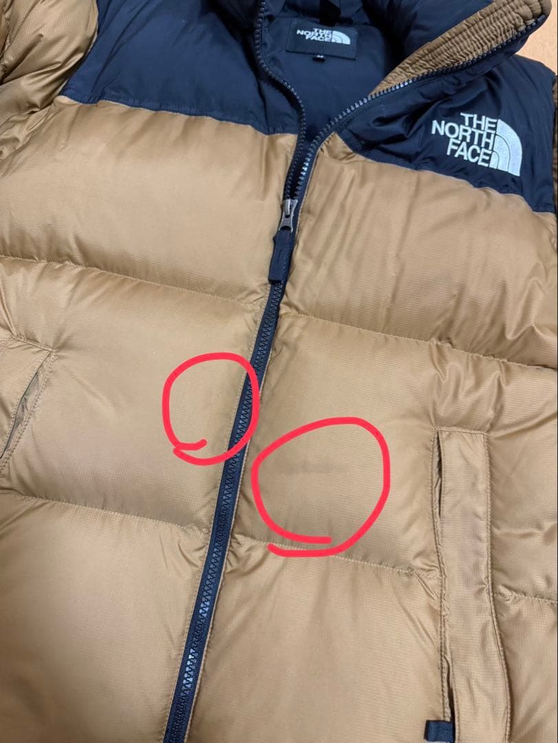 THE NORTH FACE ダウンジャケット ブラウン Mサイズ