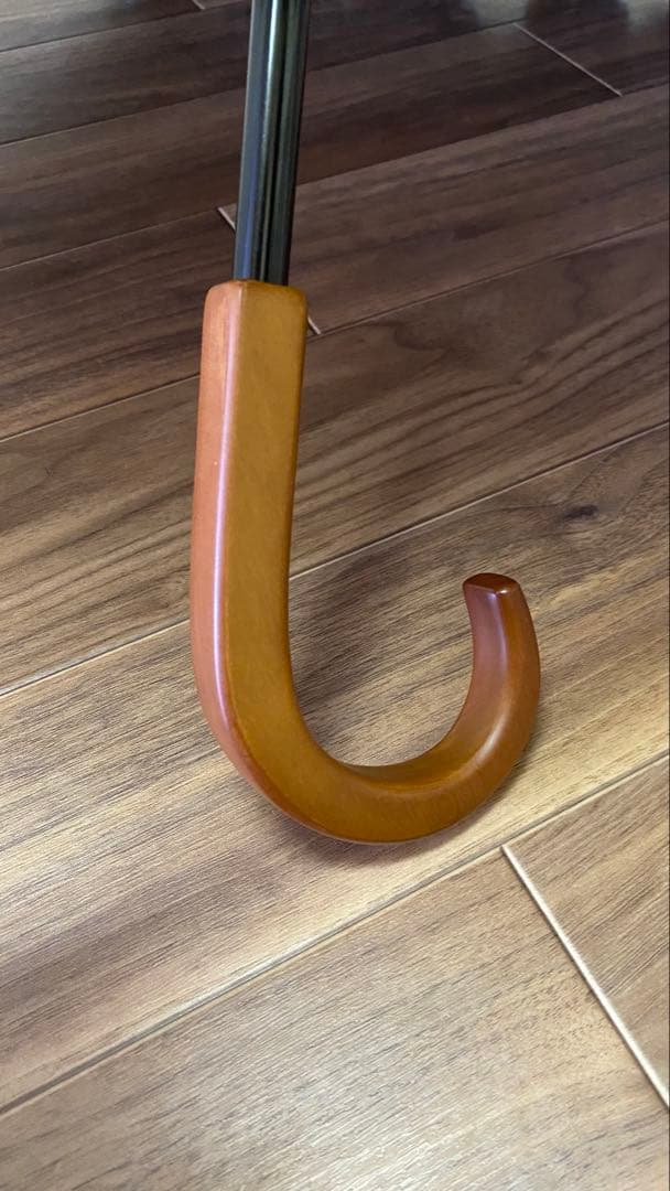 【サンバリア100】ストライプ柄フリル付き日傘