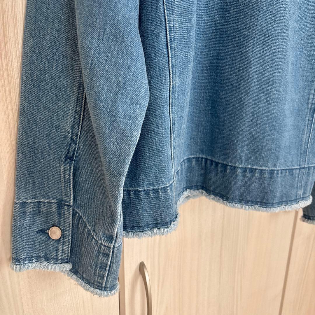 ハウスオブロータス　デニムジャケット　ライトブルー　M