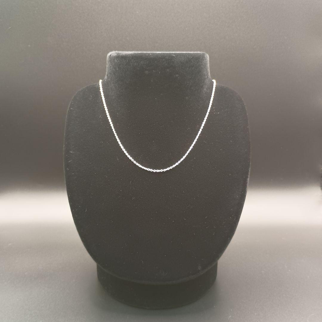 【美品】ティファニー あずきチェーン 44〜40cm SILVER925