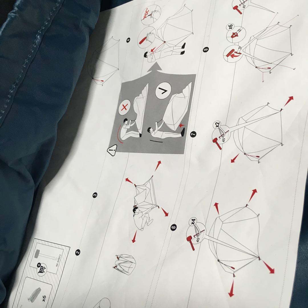 う*中様 ケシュア2セカンドFRESH BLACK キャンプテントとタープセット