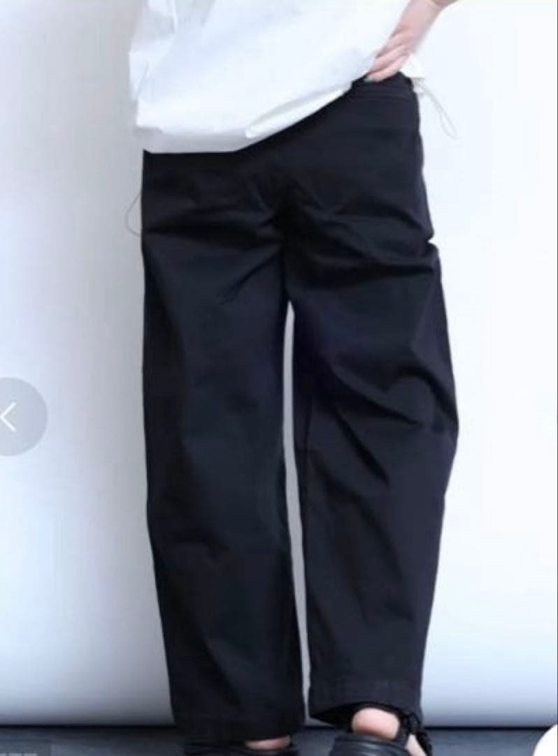 新品　ラシュッド　定価¥1万5000円　ストレッチワイドパンツ　スコットクラブ