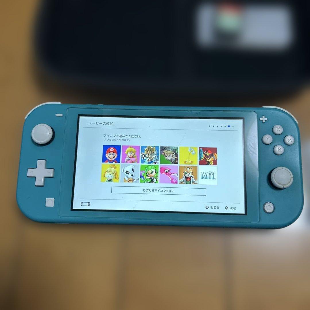 スイッチライト/初期化済み/どうぶつの森ソフトのみ/充電器/その他/