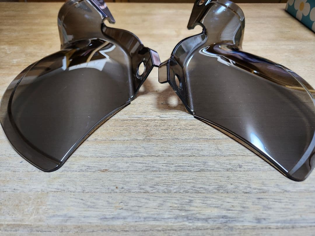 【 クリアキン 】 サドルシールド ソフテイル ミラースモーク