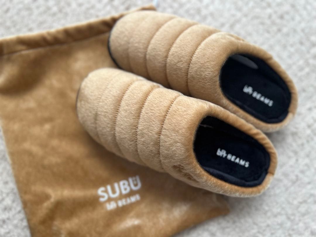 【美品】SUBU × bp BEAMS ベージュ 専用袋付き　ユニセックス